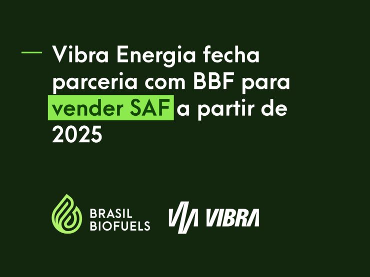 Written image Vibra Energia closes partnership with BBF to sell SAF starting in 2025