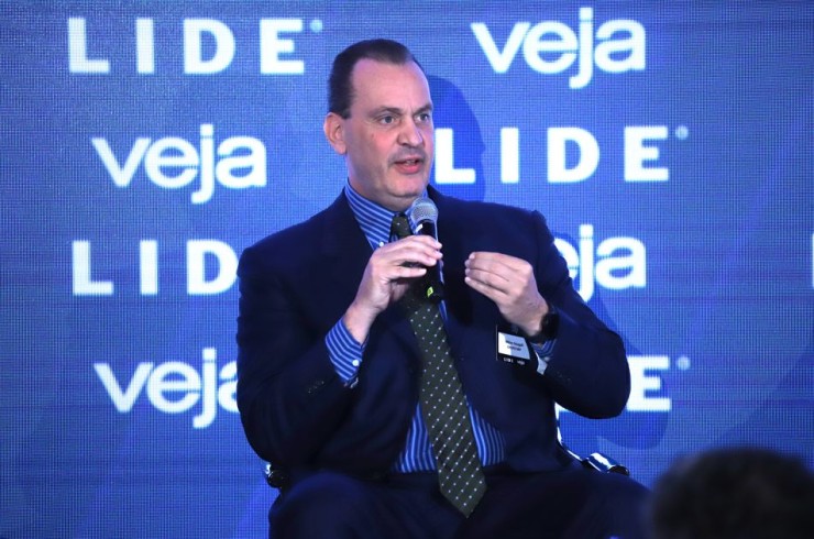 At an event in Switzerland, the CEO of Grupo BBF explained the difference between palm production in Brazil and Southeast Asia. (Photo: Rogerio Cajui/LIDE)