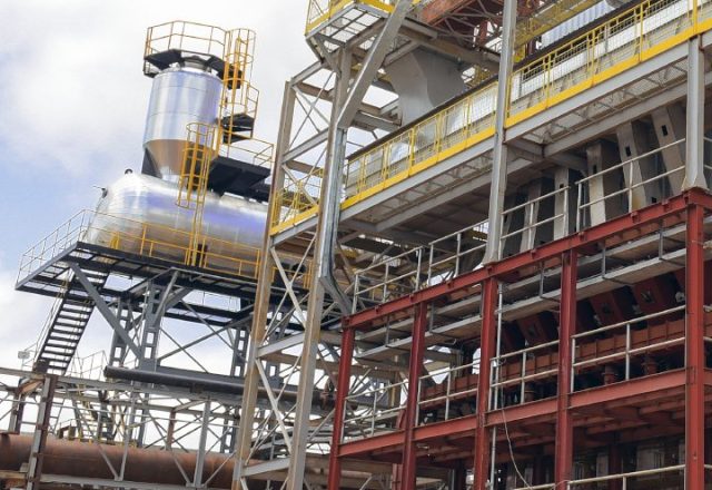 Image of one of the industrial facilities of the grupo BBF
