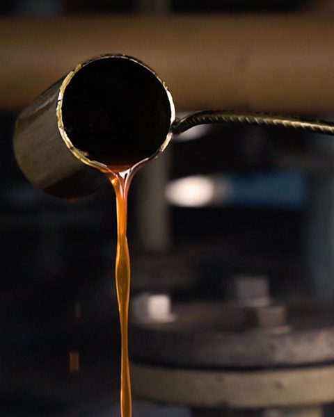 Detail of BBF biofuel produced from palm oil 11