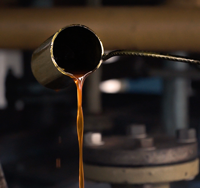 Detail of BBF biofuel produced from palm oil 11