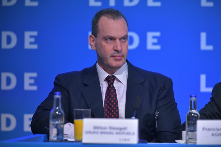 Milton Steagall, CEO of Grupo BBF, during the LIDE event in New York (Photo: Disclosure)