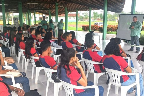 students from the Pirateua community at the Moju do Grupo BBF