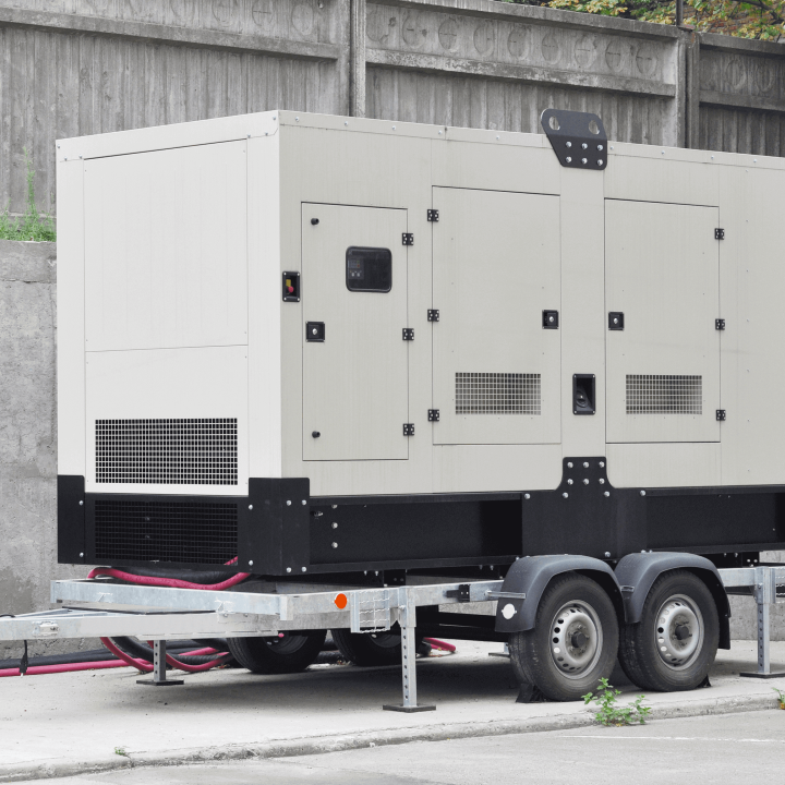 image of an electric generator using biofuel from the grupo BBF